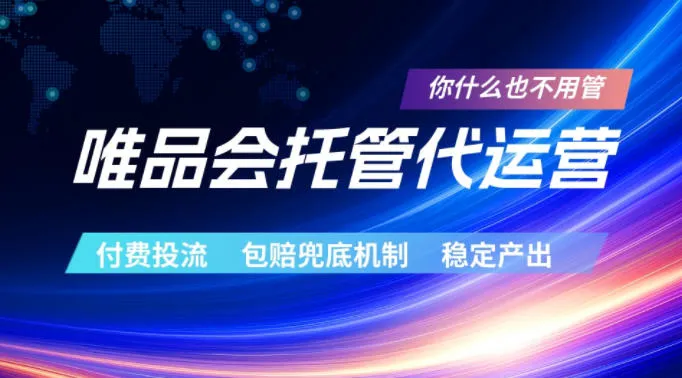 揭秘唯品会托管代运营：付费投流玩法与包赔兜底稳定产出-91教程库