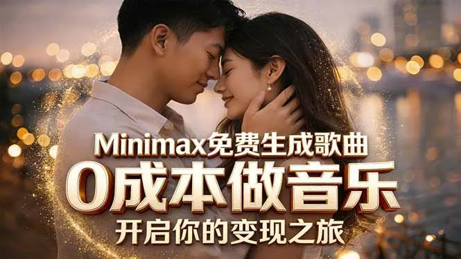 实测Minimax免费生成歌曲，0成本一键生成说唱流行Lofi音乐-91创业网
