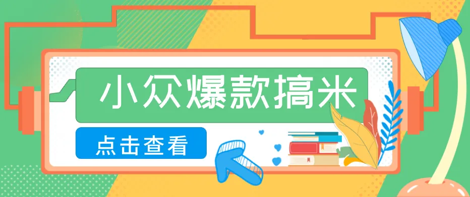 适合普通人的小众爆款搞米赛道，制作简单收益可观-91教程库