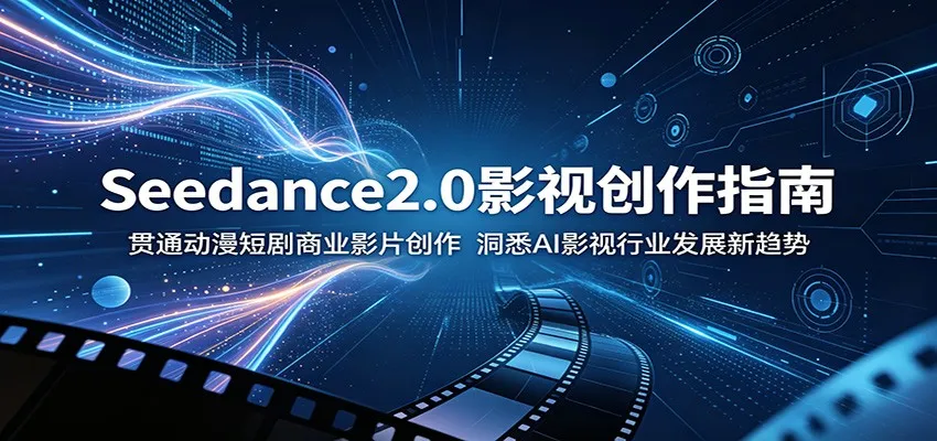 Seedance2.0影视创作指南：打通多类型影片，把握AI影视发展新趋势-91教程库