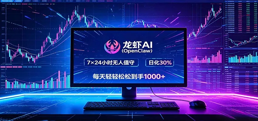 龙虾AI(OpenClaw)全自动挂机，智能操控电脑高效执行任务获可观回报-91教程库